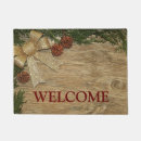 Search for red and green christmas doormats Rustic