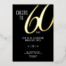 Search for foil 60th birthday invitations Silver