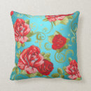 Search for red rose pillows Green