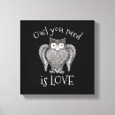 Search for owl painting canvas prints Cartoon