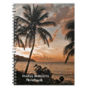 Search for palm tree notebooks Sunrise