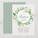 Recherche de green wreath invitations Couronne