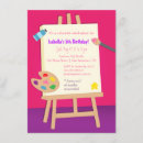 Search for easel invitations Girl