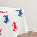 Search for red white and blue tablecloths 4th of july