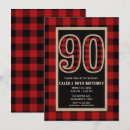 Search for mans 90th birthday invitations Mens