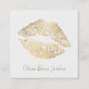 Search for kiss business cards Aesthetician