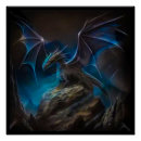 Search for black and white dragon posters Mythical