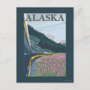Recherche de algues cartes postales Alaska