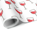 Search for wine glasses wrapping paper Pattern