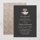 Recherche de diamant fiançailles invitations Couple