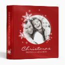 Search for first christmas binders Red