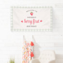 Search for berry first birthday banners Welcome