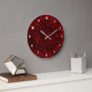 Search for fabric clocks Floral