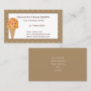 Search for ice cream shop business cards Sprinkles