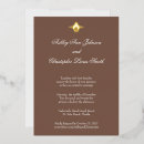 Search for gold embossed invitations Modern