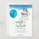 Search for winter greenery baby shower invitations Ready to pop