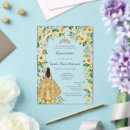 Search for acrylic quinceanera invitations Watercolor