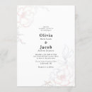 Search for floral design invitations Blush