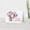 Search for dance teacher holiday cards Santa