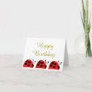 Search for ladybug birthday cards Ladybird