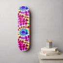 Search for tie dye skateboards Hippy