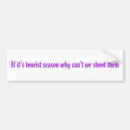 Search for shooting bumper stickers Funny