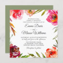 Recherche de romance invitations Floral