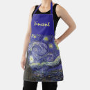 Search for vincent van gogh aprons Starry night