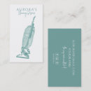 Search for vacuum cleaner business cards Retro
