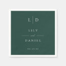 Search for emerald green napkins Modern elegant