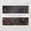 Recherche de empreinte pas cartes postales Empreinte de patte