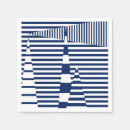 Search for navy blue and white stripes napkins Summer