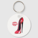 Search for red shoes keychains Stiletto