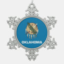 Search for oklahoma state ornaments Patriotic