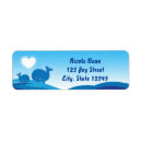 Search for blue whale return address labels Party