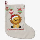 Search for lion christmas stockings Children