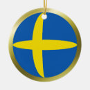 Search for swedish flag ornaments Sverige