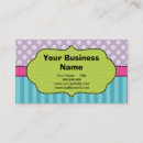Recherche de rayures roses cartes visite Affaires