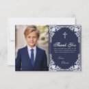 Search for navy silver thank you cards Cross