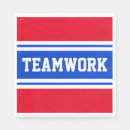 Search for red white and blue napkins Fun