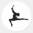 Search for gymnast silhouette stickers Girl