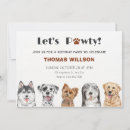 Search for lets pawty invitations Cute