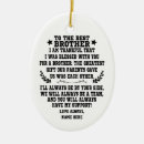 Search for brother and sister ornaments For him