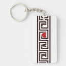 Search for heart rectangular keychains Cat