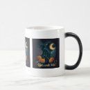 Search for black cat and the moon mugs Pagan