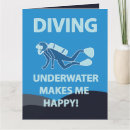 Search for scuba diving birthday cards Underwater