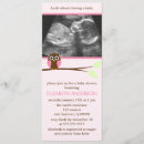 Search for pink owl baby shower invitations Owls