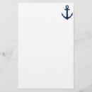 Search for anchor stationery paper Nautical