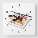 Recherche de dessin japonais horloges Sushi