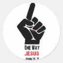 Search for jesus is the way stickers God
